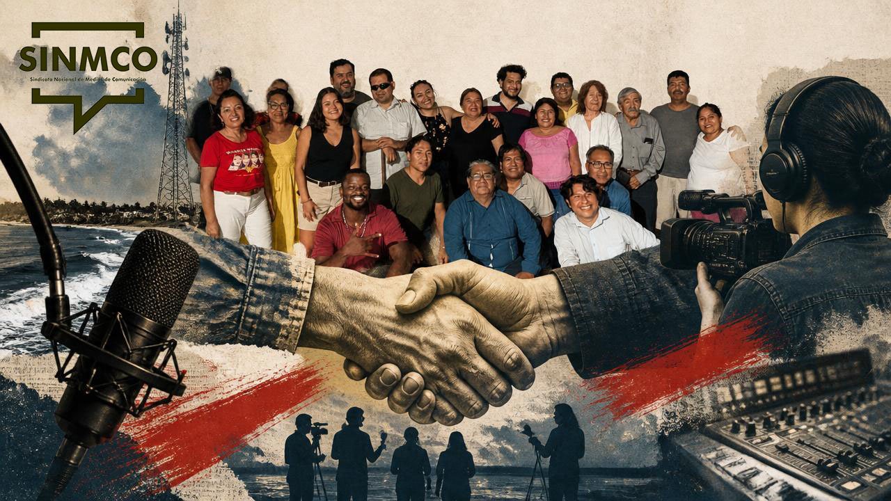 PERIODISTAS Y COMUNICADORES DE LA COSTA OAXAQUEÑA FORTALECEN SU AFILIACIÓN AL SINDICATO NACIONAL DE MEDIOS DE COMUNICACIÓN