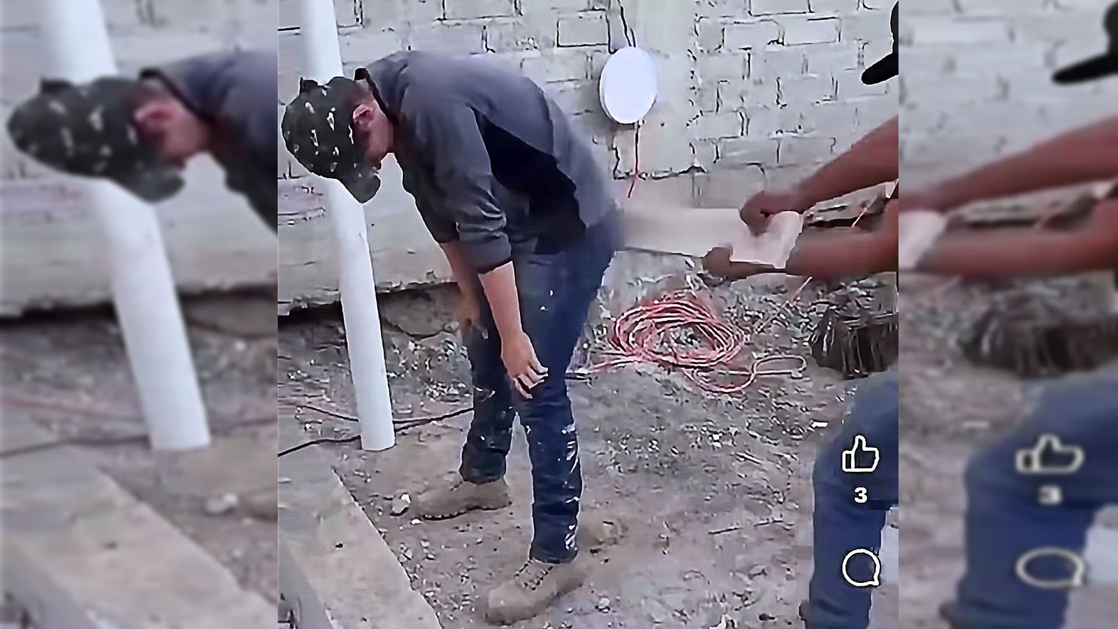 Presidente municipal castiga a trabajadores a tablazos al stilo narco y lo presume en redes sociales