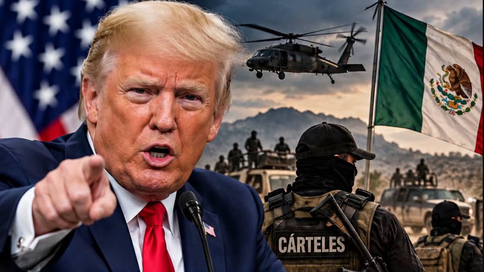 ¿Sabías que EE.UU. planea operaciones militares contra cárteles en México?