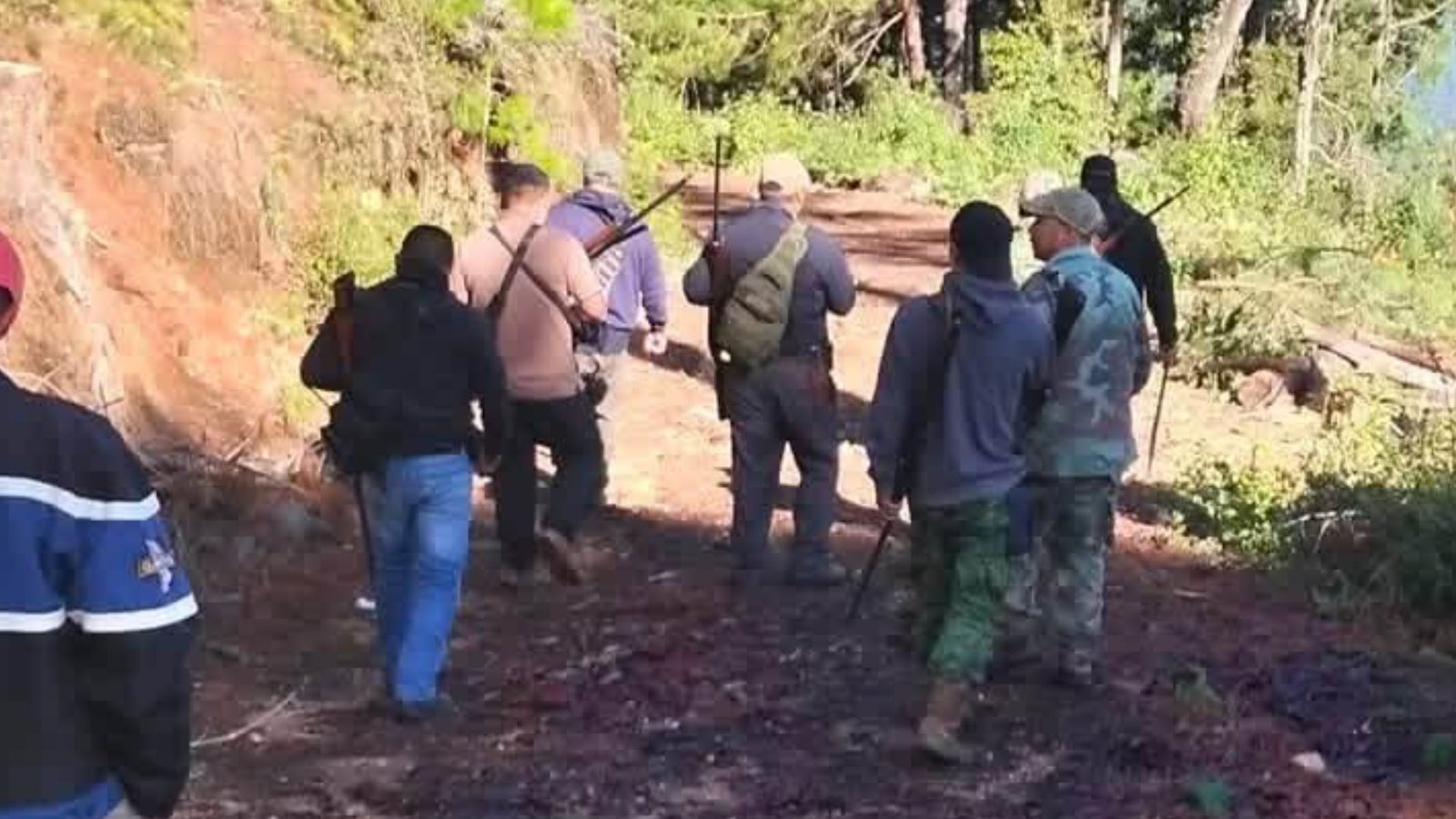 Plantios de cannabis y gente armada rodean reporte de 3 retenidos en la Sierra Sur de Oaxaca