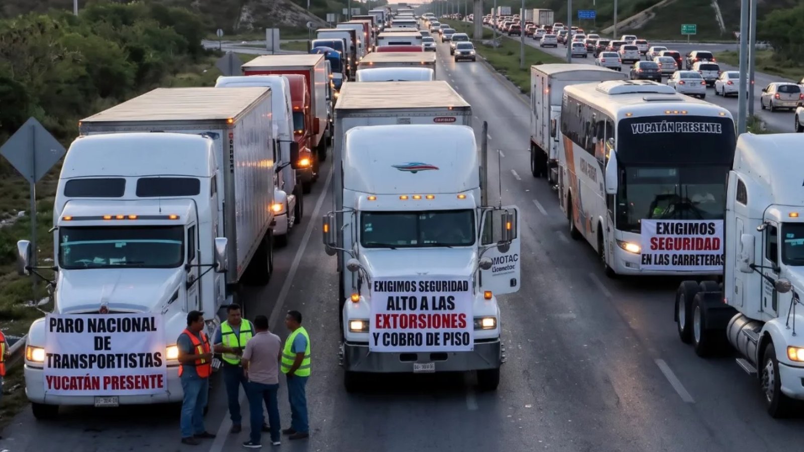 Robos, asaltos y extorsiones: Transportistas convocan a paro nacional indefinido